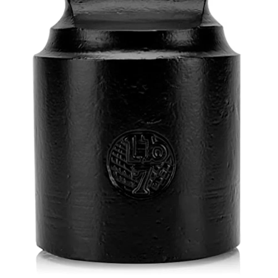Cast Iron Door Stop Decorative, Weighted Heavy Door Weight Antique Free Standing'x'Non Slip with Handle Black