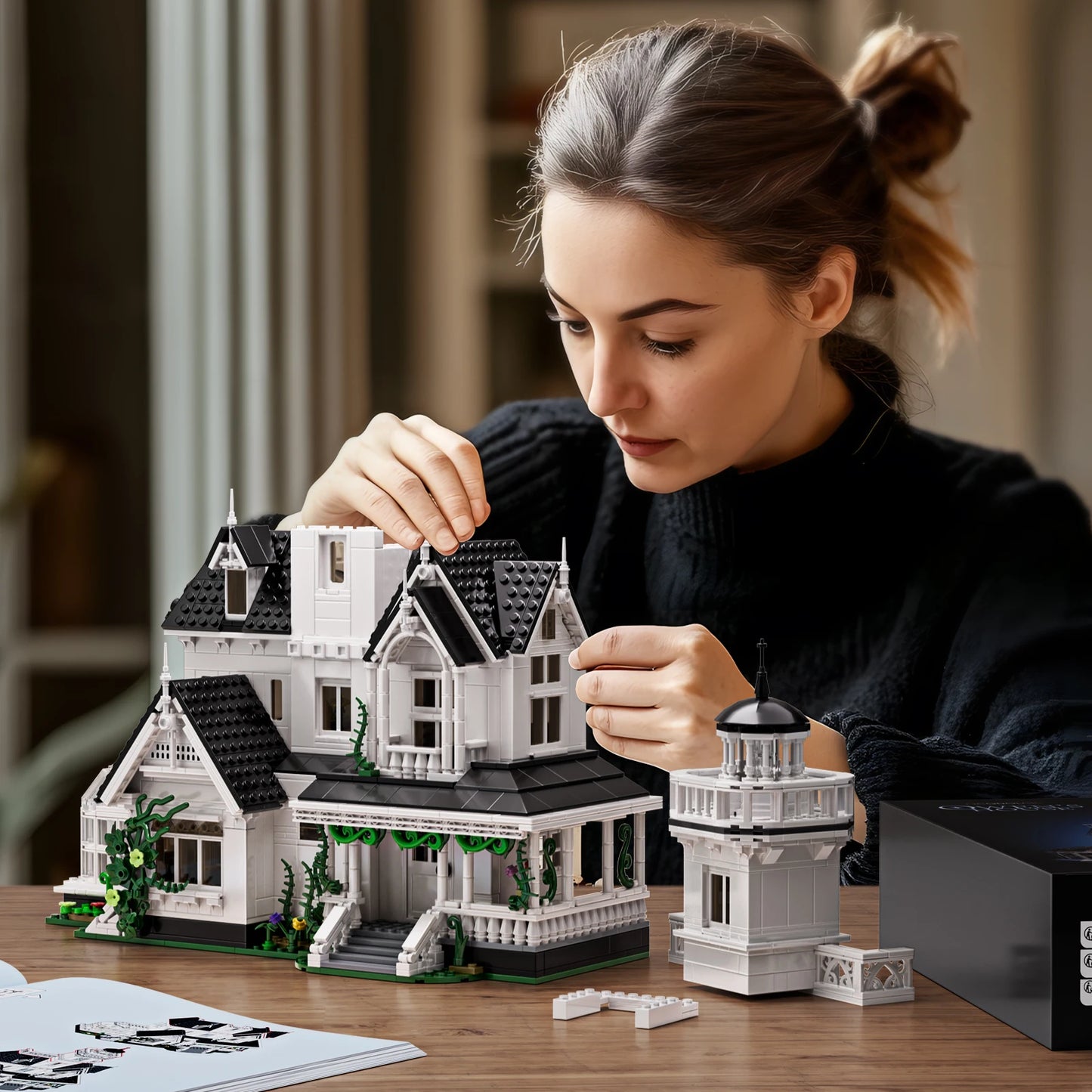 Magic House Building Set LED Light Owens House Decor