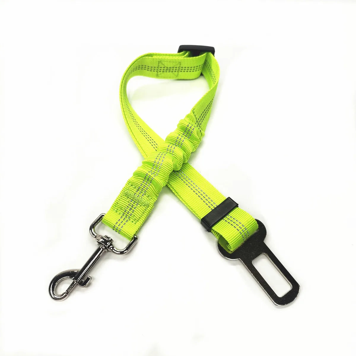 Adjustable Dog Car Seat Belt Harness Nylon Reflective Travel Safe