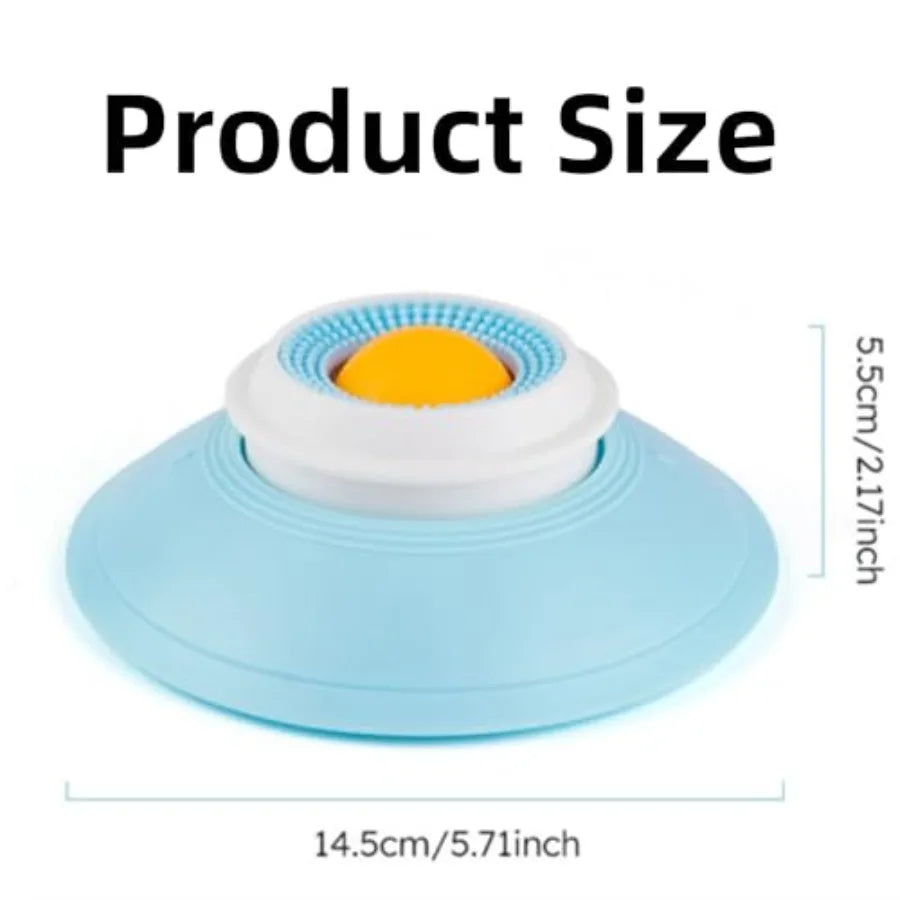 Dog Lick Bowl With Rolling Ball Slow Feeder Anxiety Relief