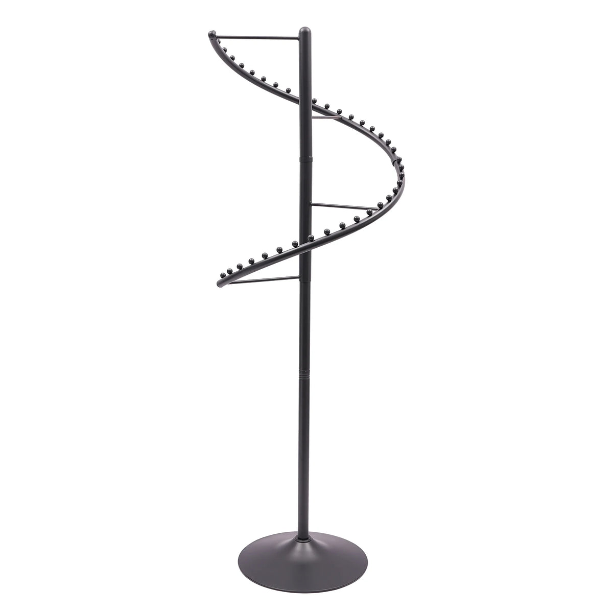 Rotating Spiral Clothing Rack 360 Degree Heavy Duty Garment Display
