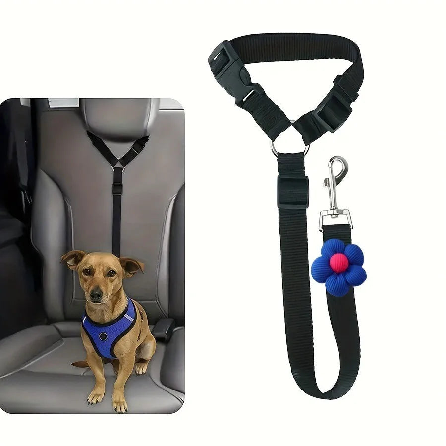 Dog Car Seat Belt 1 Package Pet Leash Safety Buckle