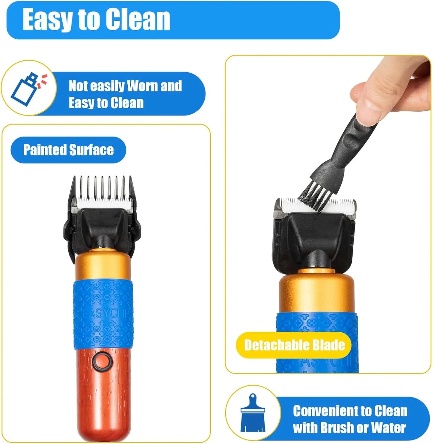 Pet Grooming Clipper For Cats And Dogs Electric Sheep Clipper With Limit Combs
