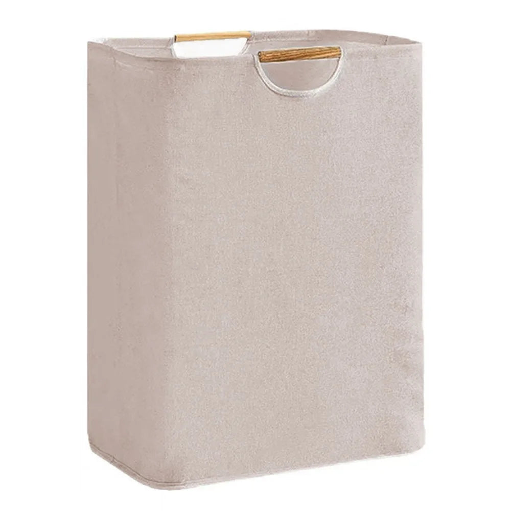 Collapsible Laundry Basket With Handle For Dirty Clothes Storage