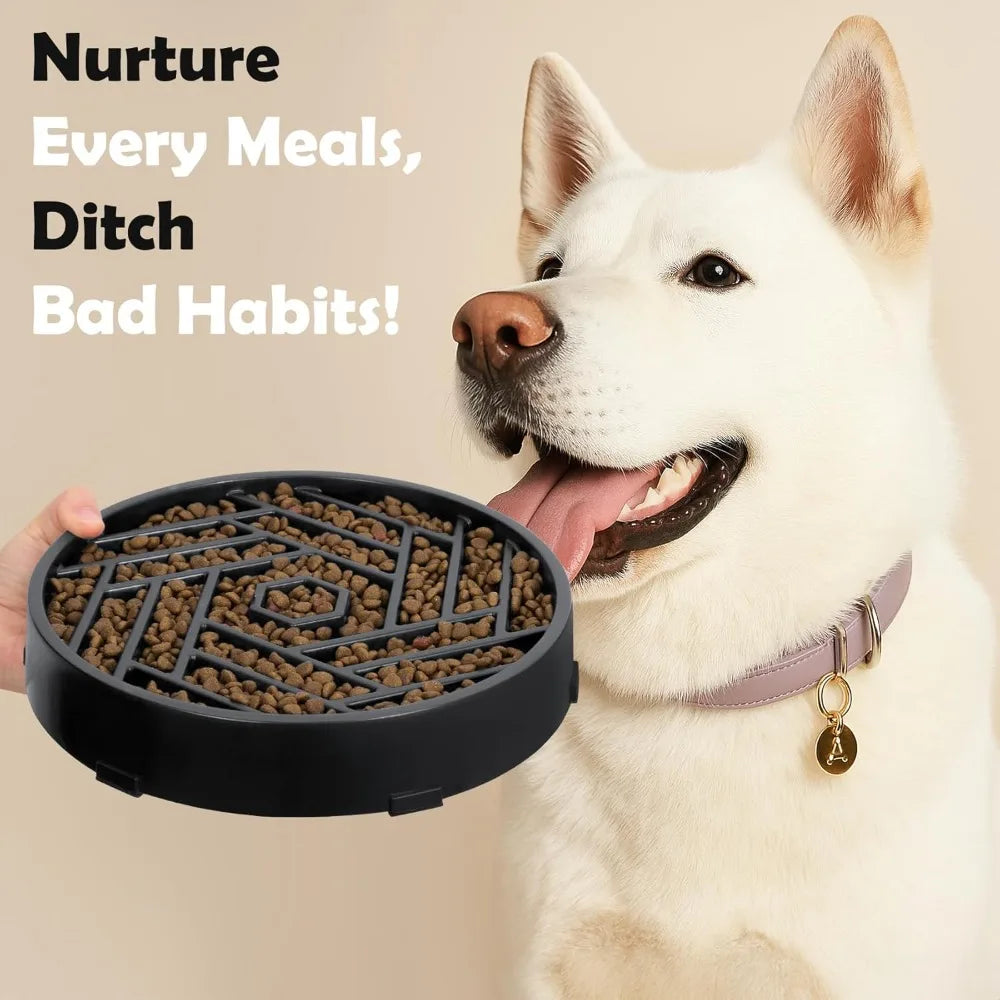 Slow Feeder Maze Dog Bowl For Large Breeds Non Slip