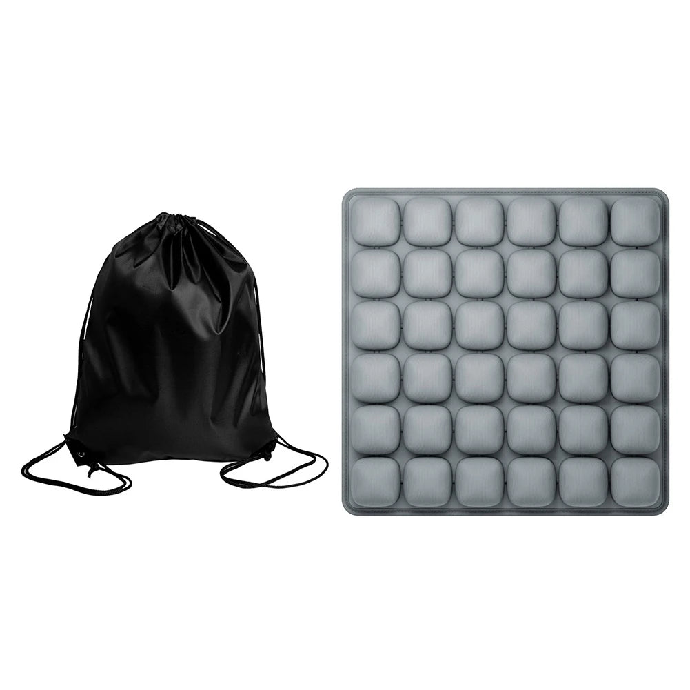 Inflatable Seat Cushion with Storage Bag 3D Air Seat Cushion Inflatable Chair Pad for Office Chair Wheelchair