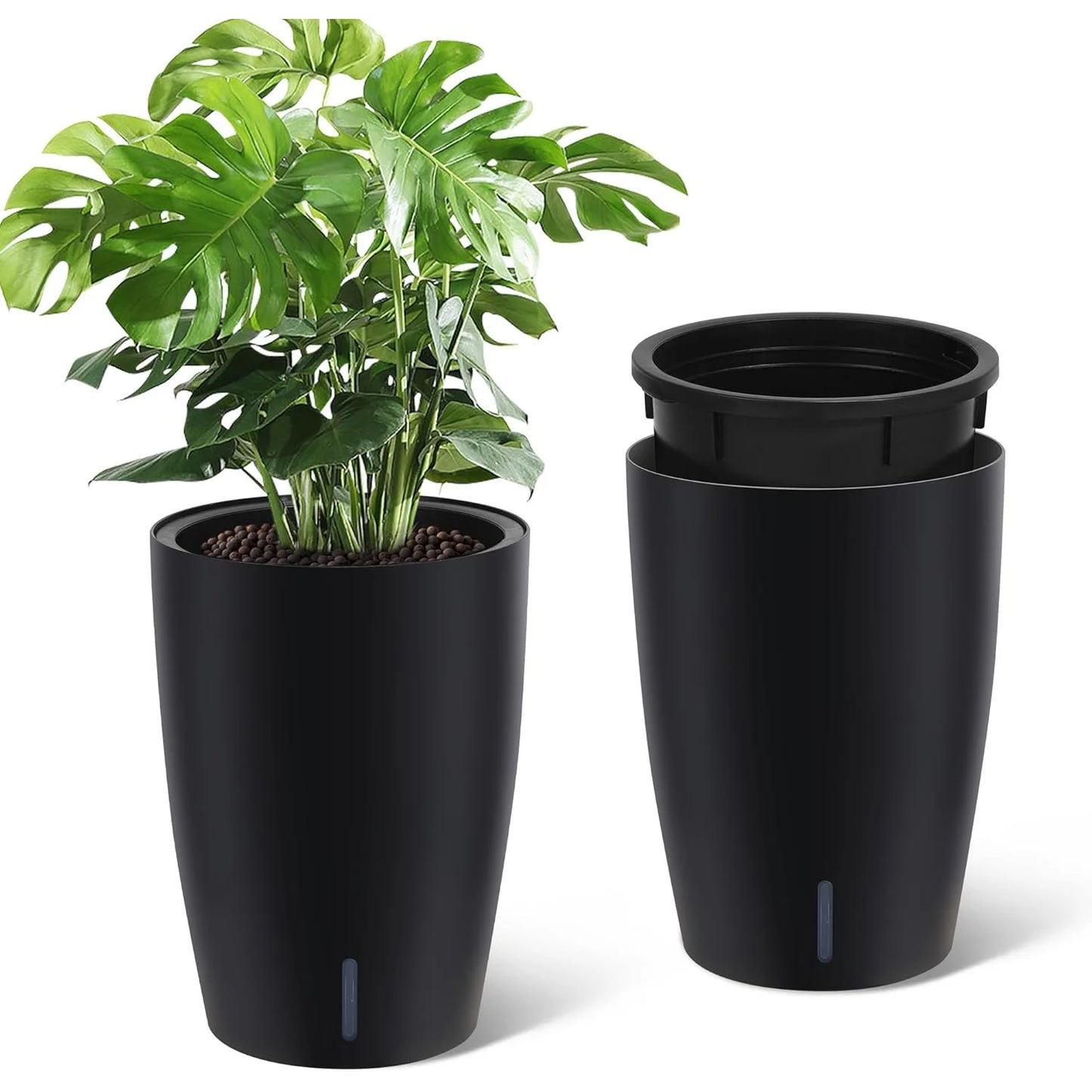 Twister Self Watering Planters Two Pack for Large Plants