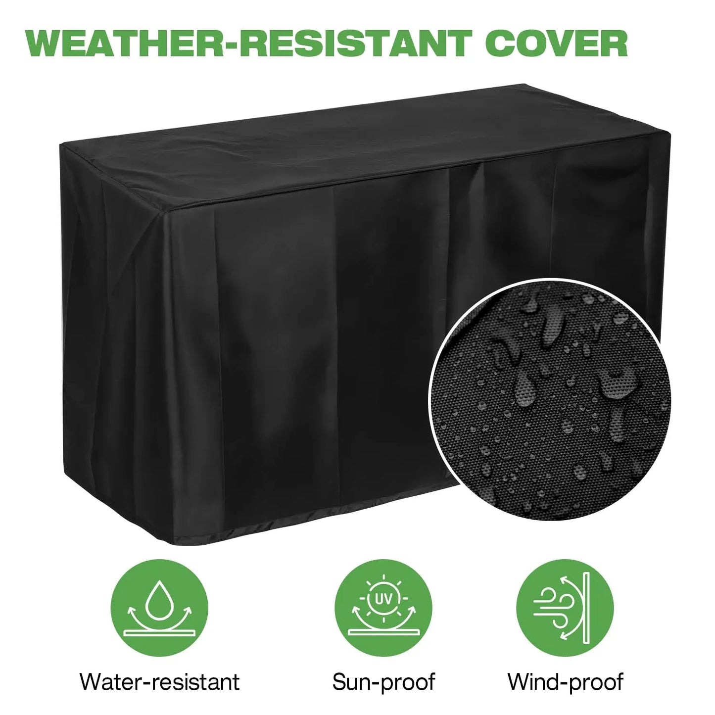 Gas Fire Pit Table 60000 BTU Propane 2-In-1 Outdoor
