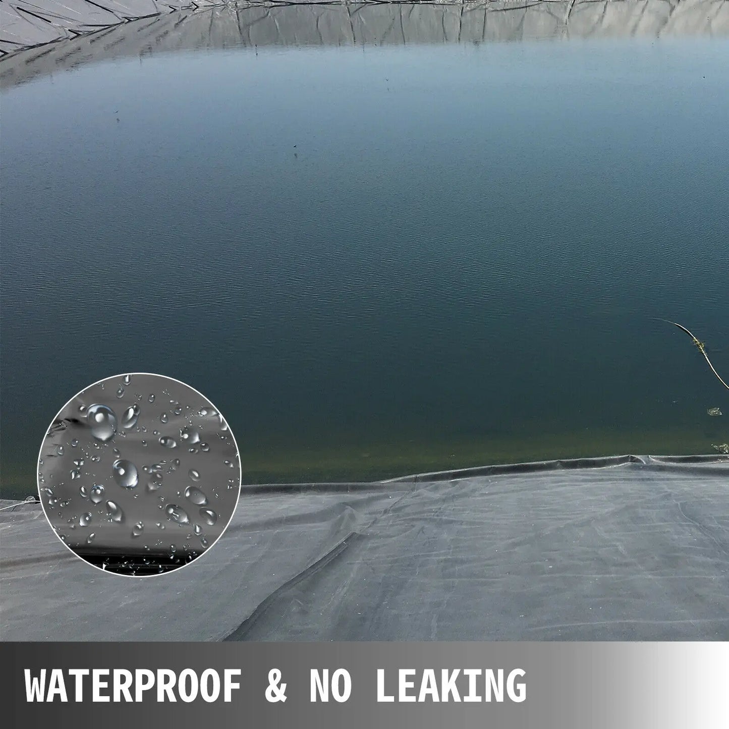 LLDPE Pond Liner 20 Mil For Ponds Waterfalls And Gardens