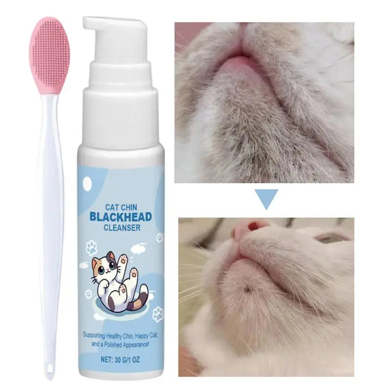 Cat Chin Cleaner Blackhead Lotion for Pets Gentle Acne Treatment