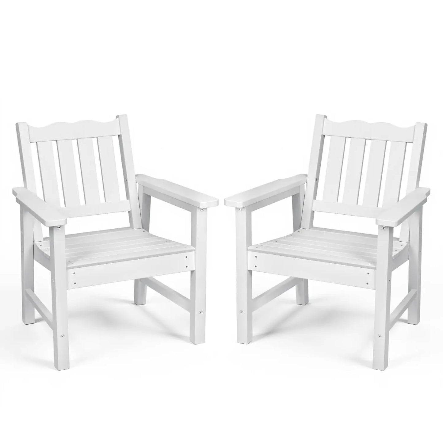 All-Weather Oversized Patio Chair Set 2 400lb Easy Assembly Backyard Deck Fire Pit Teak,Customized