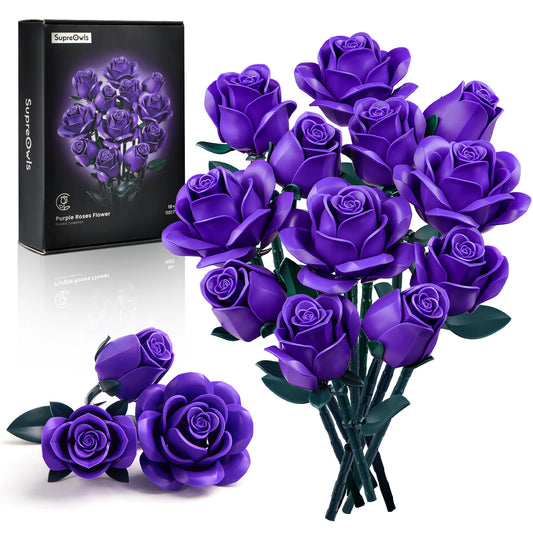 Artificial Rose Bouquet Decor Flowers Home Christmas Valentine Gift
