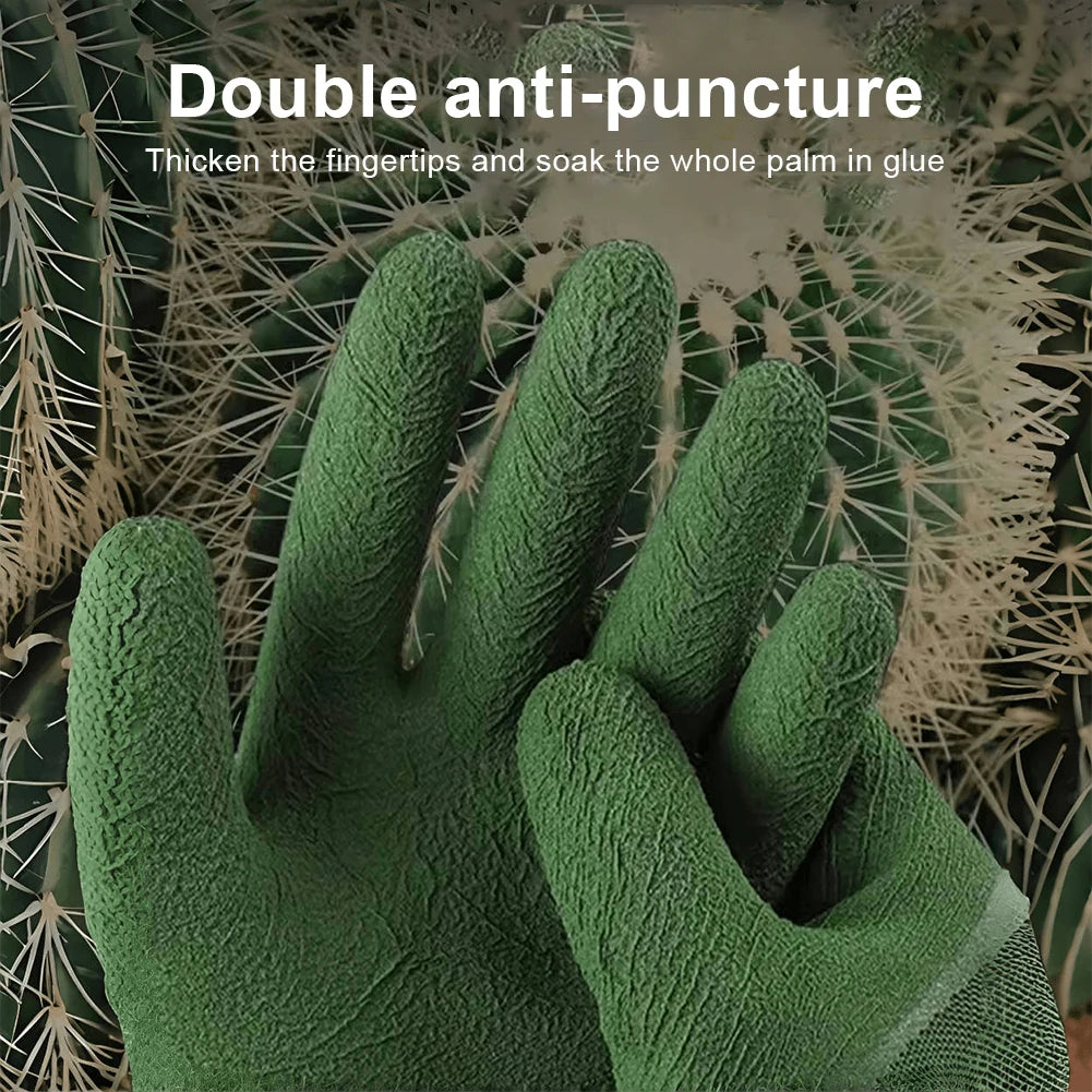 Gardening Gloves Thorn Proof Breathable Waterproof for Roses and Cactus