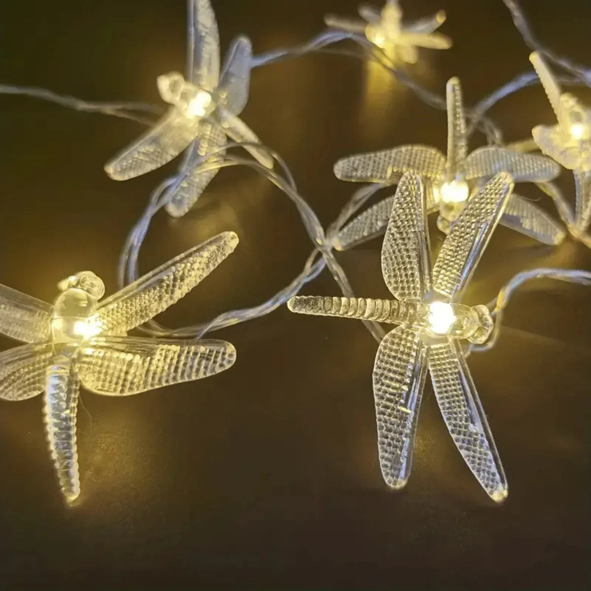 Peach Forest Fairy LED String Lights Battery Powered Home Garden