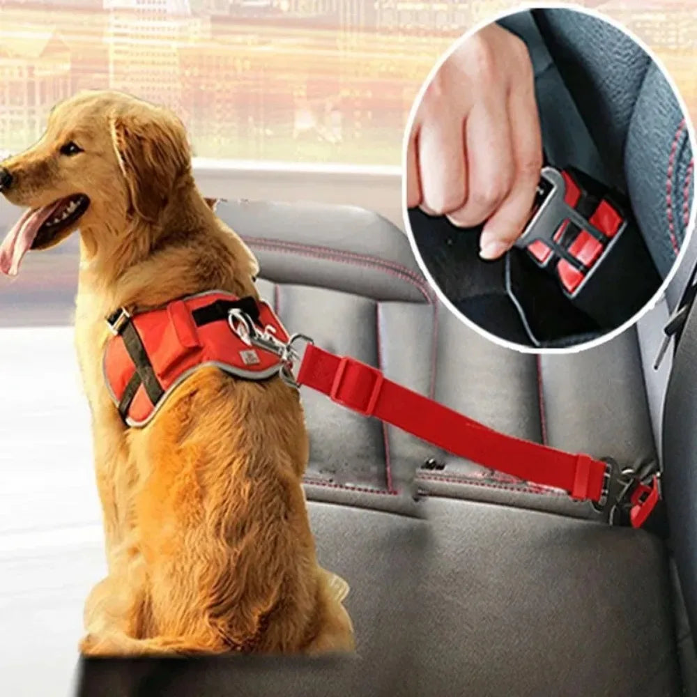 YTYINCN Dog Car Seat Belt Harness Vehicle Restraint Clip