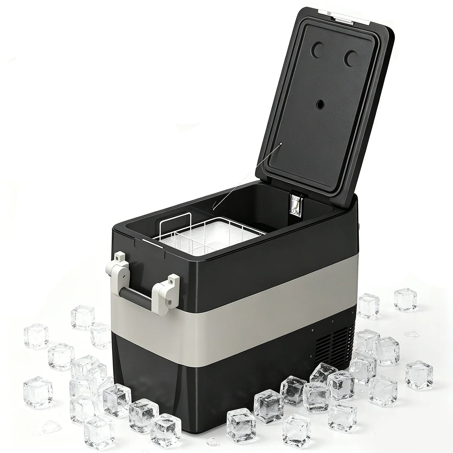 HiMiss Portable Car Refrigerator Electric Cooler Freezer