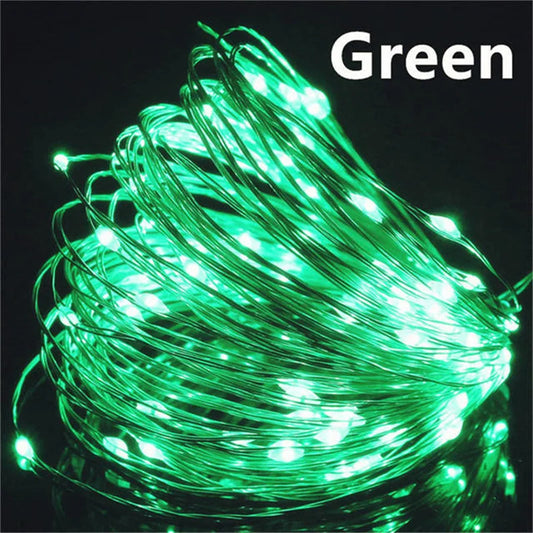 Acosh Neon USB LED Fairy Lights Copper Wire 200LED
