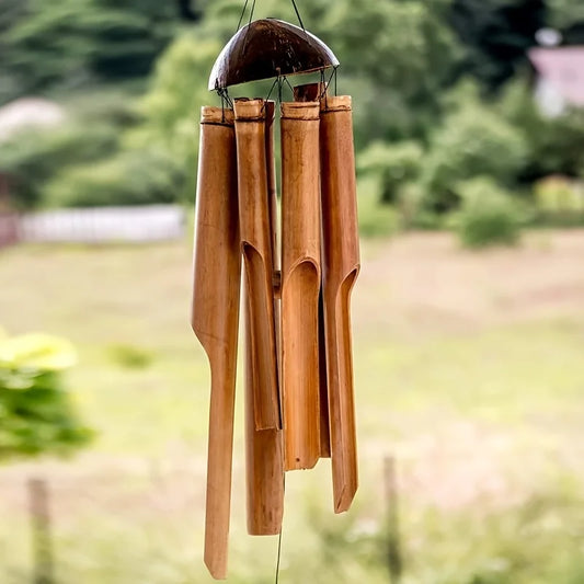 Garden Bamboo Wind Chimes for Living Room Outdoor Festive Decor