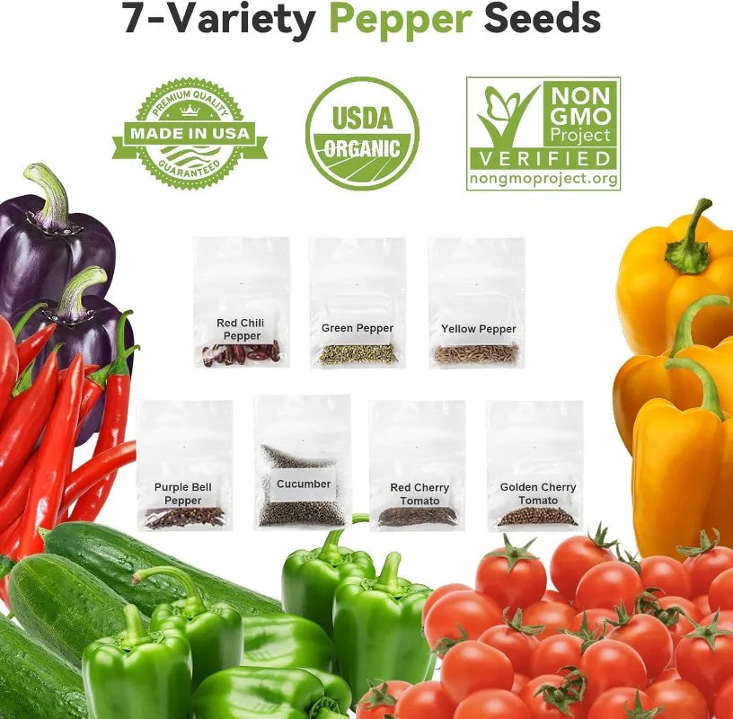 18 Pod Salsa Seed Pod Kit For AeroGarden And GardenCube Hydroponic