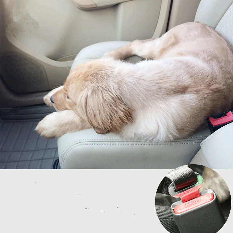 Pet Car Seat Belt Buckle Adjustable Harness Leash Accessories