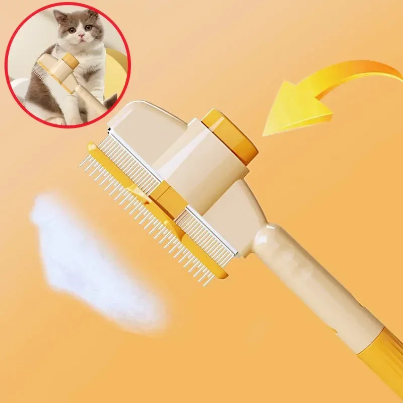 Dog Grooming Self Cleaning Comb For Dogs And Cats Remover