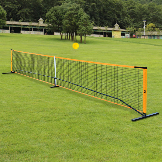 Portable Pickleball Net Set With Carry Bag And Paddles