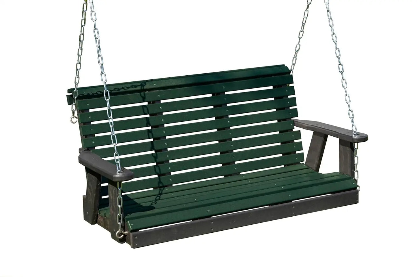 4FT HDPE Porch Swing 1000lb Rollback Design Patio Backyard Garden Park Customized