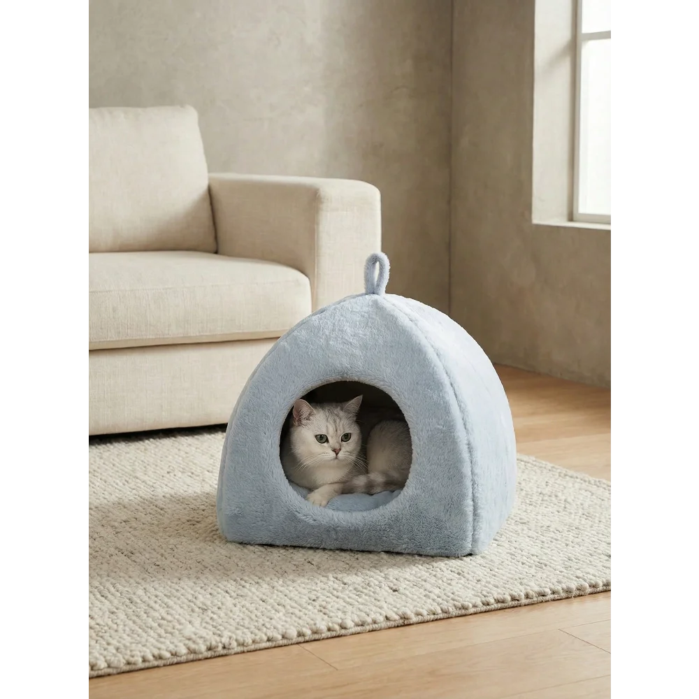 XMSJ Detachable Washable Cat Bed House For Indoor Pets