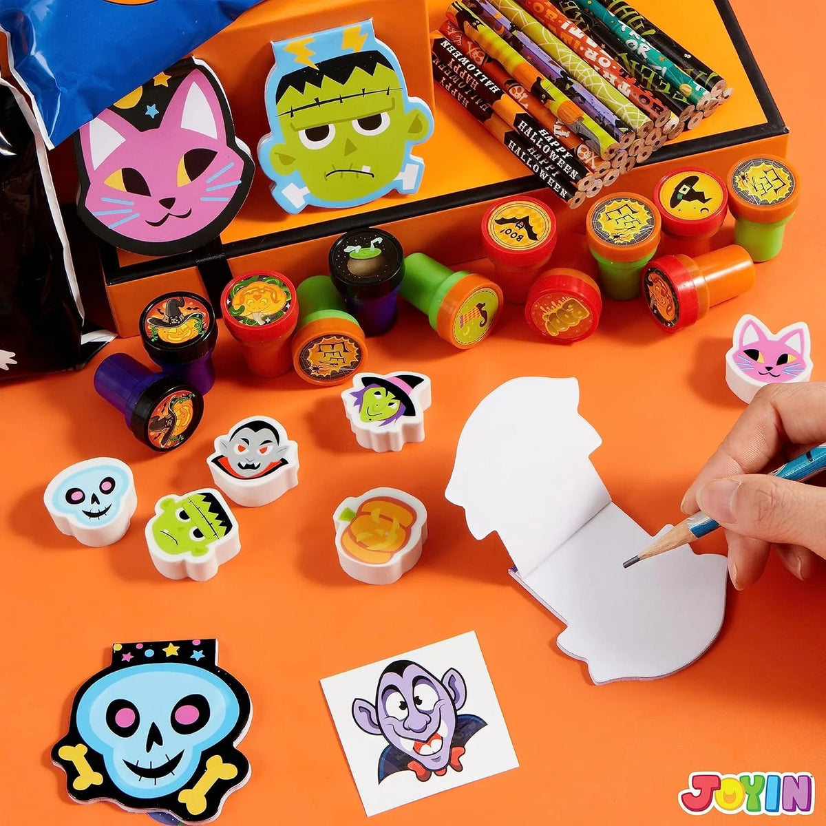 Joyfy Halloween Craft Stationery Gift Set And Party Favors