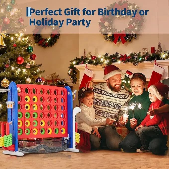 HiMISS Giant Connect Four Outdoor Game Set With Carry Bag