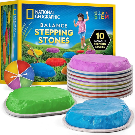 Durable Non Slip Stepping Stones For Kids Indoor Outdoor Play Gifts For Toddlers