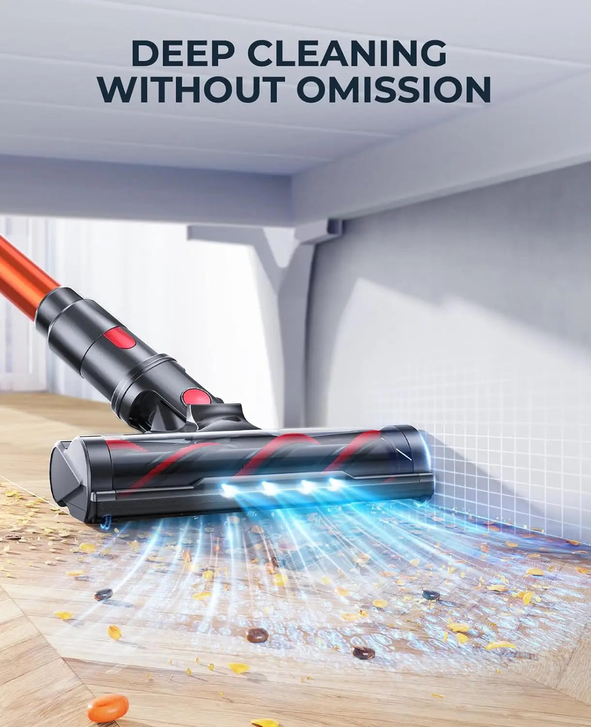LARESAR Elite 8 Cordless Vacuum Cleaner 450W Powerful Handheld