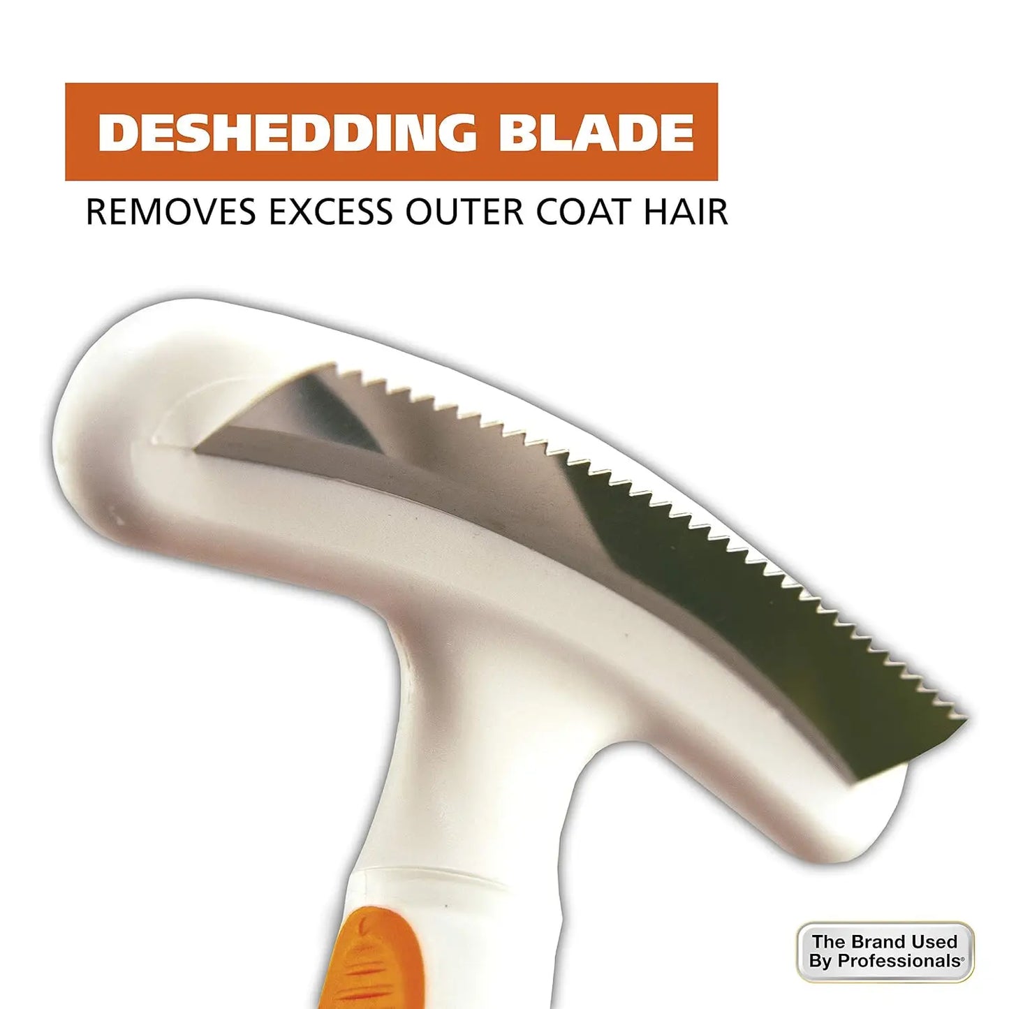 2-In-1 Deshedding Rake and Detangling Blade for Dogs and Cats