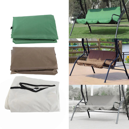 Outdoor Courtyard Swing Cushion Cover Water Resistant Polyester