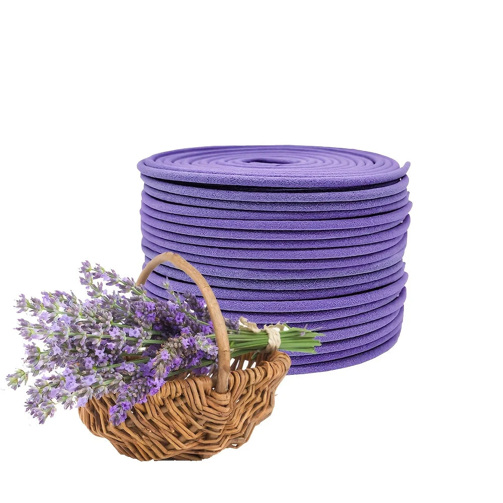 40 Lavender Aromatherapy Coils For Relaxation And Air Purification