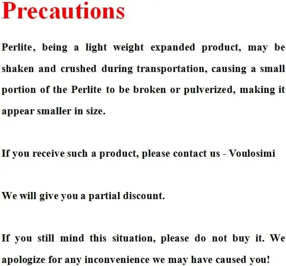 Organic Perlite Soil Amendment for Plants Enhanced Drainage and Growth