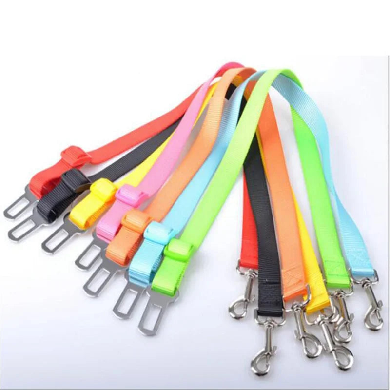Pet Car Seat Belt Buckle Adjustable Harness Leash Accessories