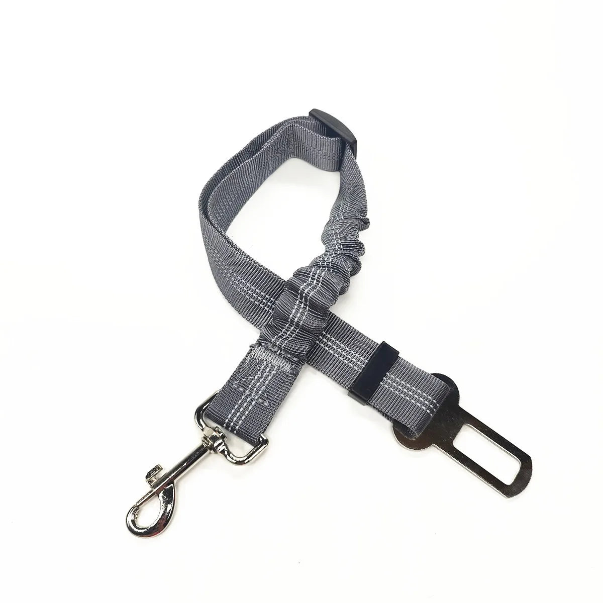 Adjustable Dog Car Seat Belt Harness Nylon Reflective Travel Safe