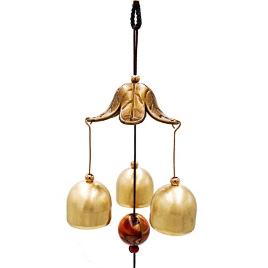 Lucky Wind Chimes Feng Shui Wind Bell for Good Luck Home Garden Hanging Decoration Gift