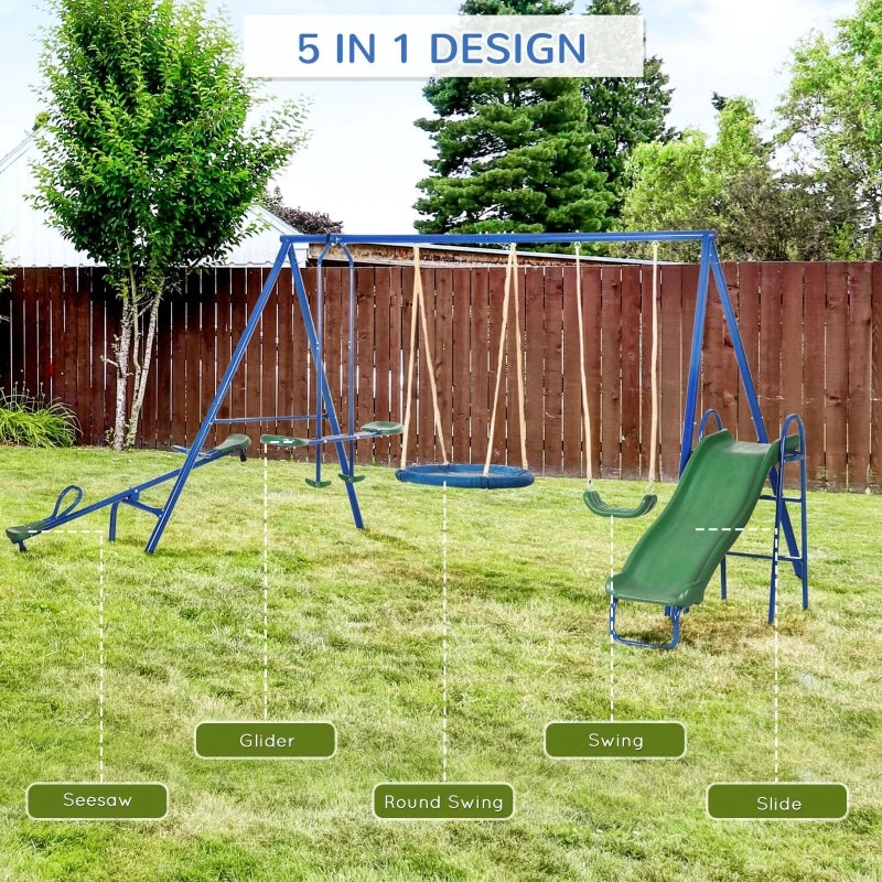 (Multiple models) Metal Swing Set for Kids Outdoor, Heavy Duty Frame with Double Swings,  for Backyard Playground.