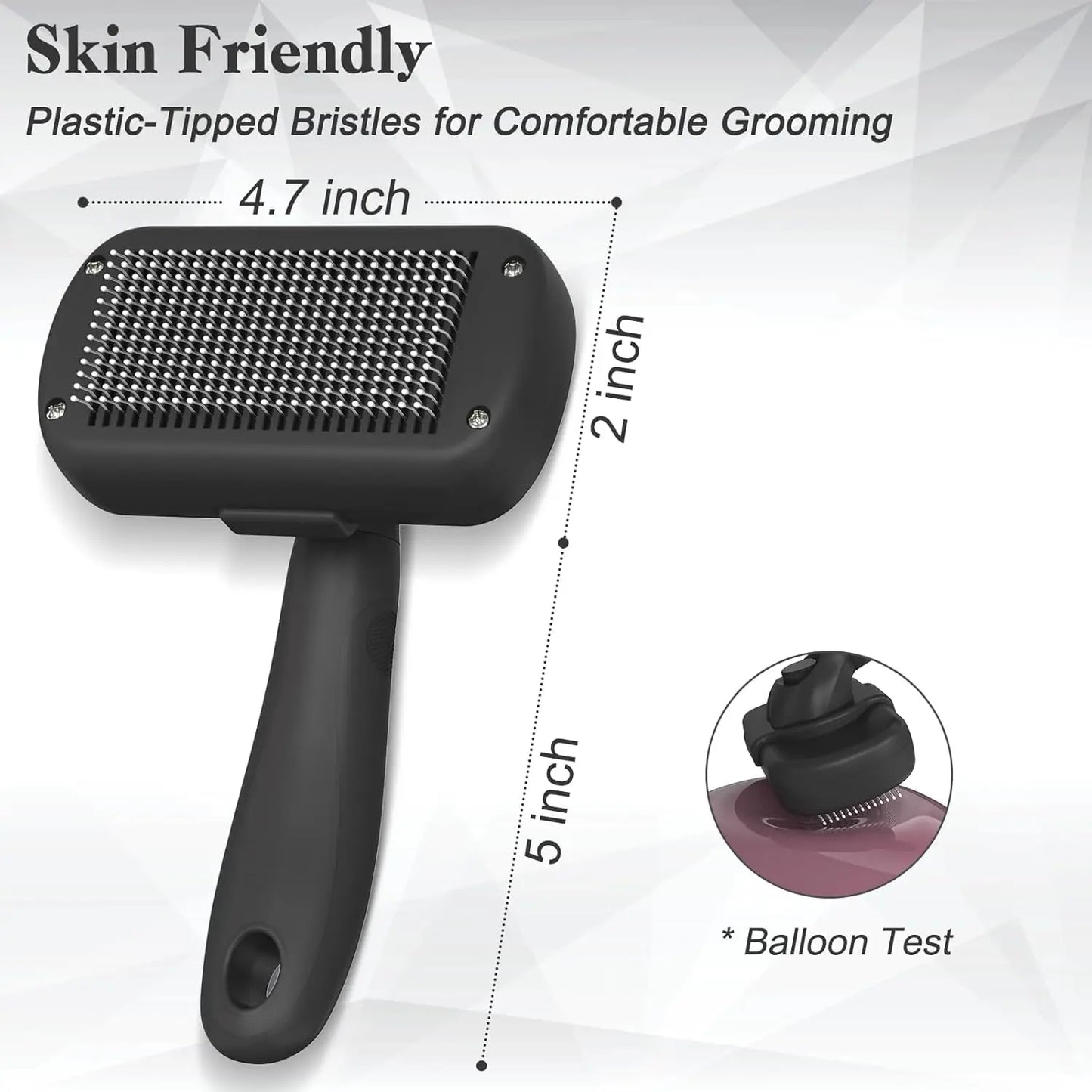 Self Cleaning Deshedding Brush For Dogs And Cats Hair Removal