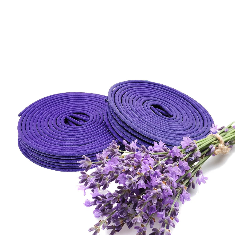 40 Lavender Aromatherapy Coils For Relaxation And Air Purification