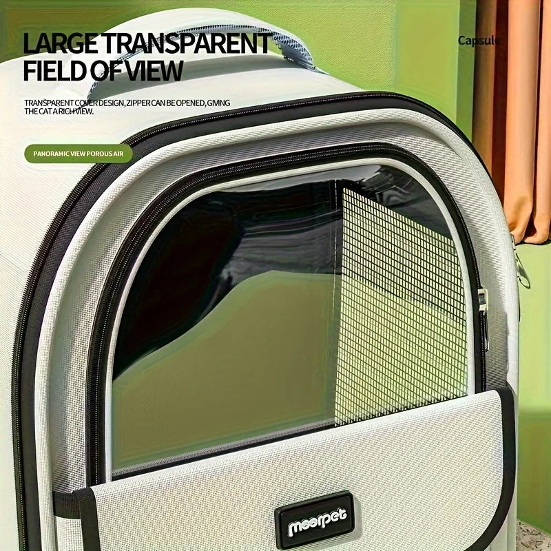 KEMORELA Foldable Breathable Mesh Pet Carrier Backpack Dog and Cat