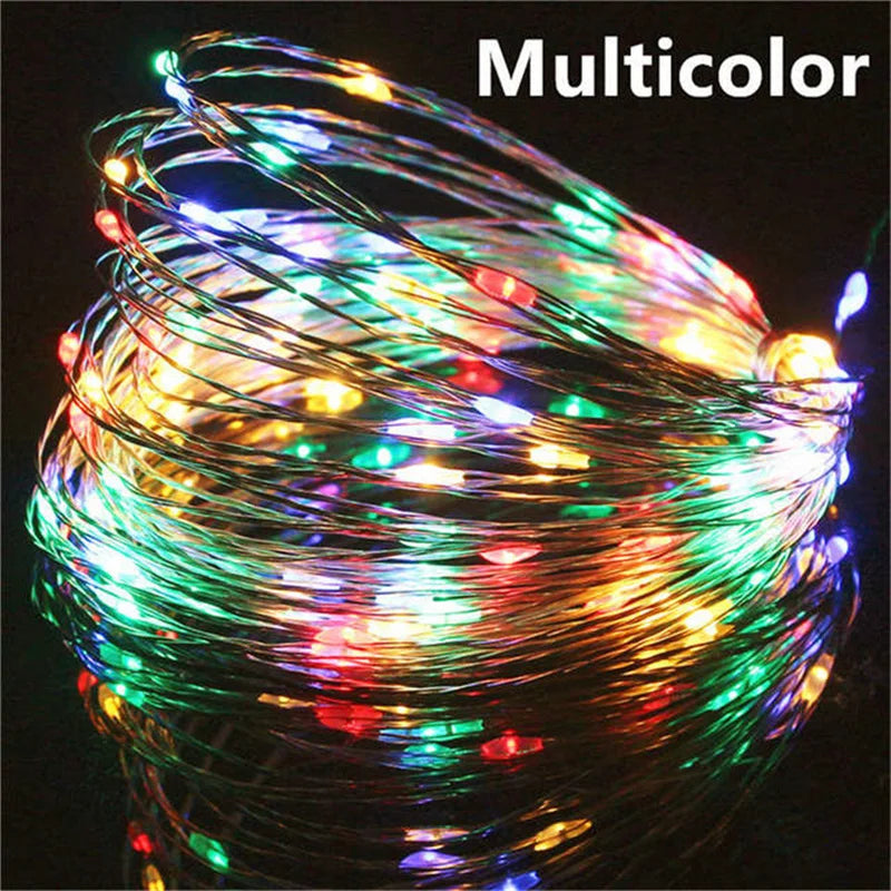 Acosh Neon USB LED Fairy Lights Copper Wire 200LED