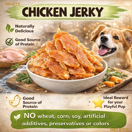 Chicken Jerky Dog Treats Real Chicken Breast High Protein Snack