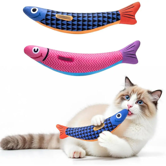 Catnip And Silvervine Interactive Kicker Toy For Indoor Cats