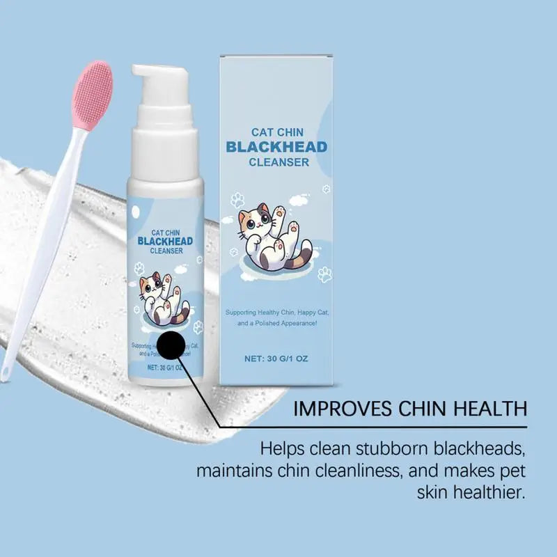 Cat Chin Cleaner Blackhead Lotion for Pets Gentle Acne Treatment