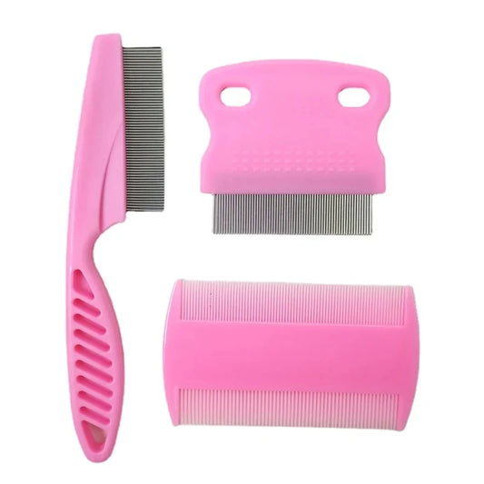YTYIN Flea Comb Cat Grooming Set For Pets 3 Pieces