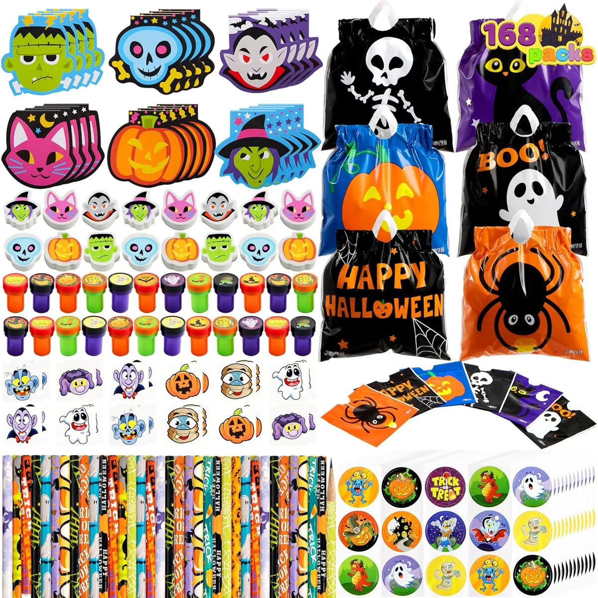 Joyfy Halloween Craft Stationery Gift Set And Party Favors