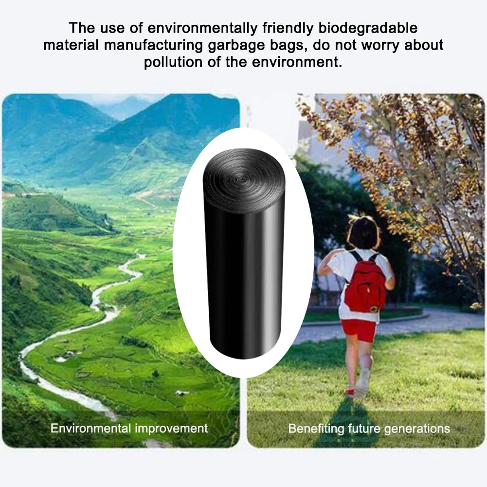 Outdoor Folding Toilet Garbage Bags 12 Pack Disposable
